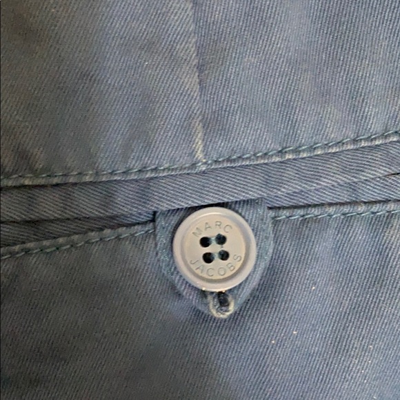 Vintage Marc Jacobs blue mini skirt size: 12 - Picture 7 of 8